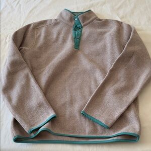 Bonobos Taupe and Teal Men's Sweater